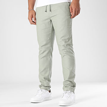 American People - Palmer Chino Hose Khaki Grün