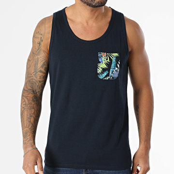 Classic Series - Uplife Pocket Tank Top Marineblauw