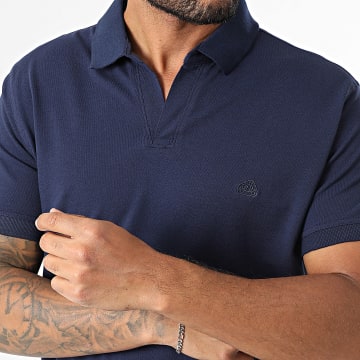 Classic Series - Polo Manches Courtes Perform Bleu Marine