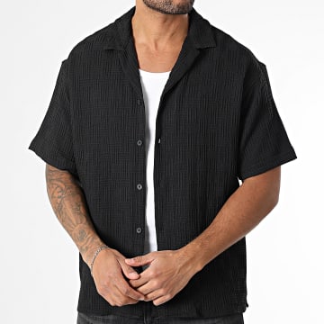 Jack And Jones - Matteo Shirt Korte Mouw Zwart