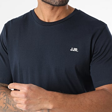 JJREBEL - Tee Shirt Logo Bleu Marine