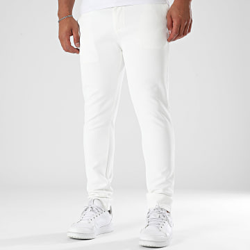 John H - Pantalon Chino 128 Blanc