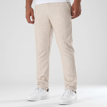 LBO - Pantalon Habillé 2035 Beige Chiné