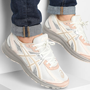 Asics - Baskets Jog 100s 1203A741 Crema Pluma Gris