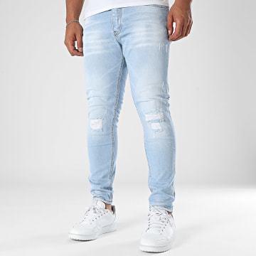 Classic Series - 368 Blue Denim Skinny Jeans