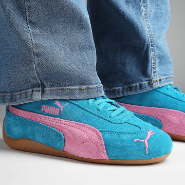 Puma - Speedcat OG Zapatillas Mujer 398846 Tropical Azul Poised Rosa