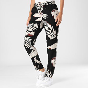 Vero Moda - Pantalon Femme Easy Joy Noir Beige