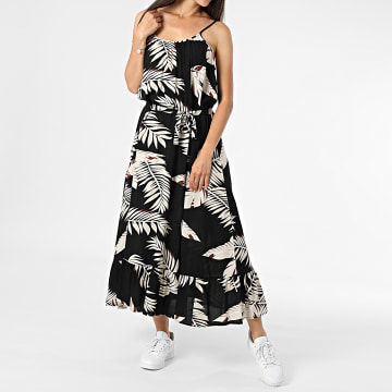 Vero Moda - Robe Femme Easy Noir Beige
