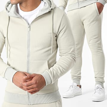 Zayne Paris  - Ensemble De Survetement 834 Vert Kaki Clair