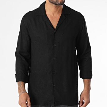 Frilivin - Hemd Langarm 159 Schwarz