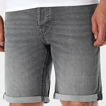 Jack And Jones - Short Jean Rick Original Gris