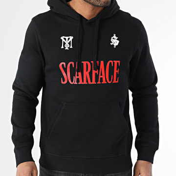 Scarface - Big Logo Poster Kapuzenpullover Schwarz