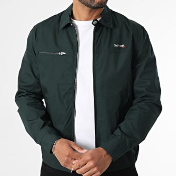 Schott NYC - Veste Zippée Cadams Vert Foncé