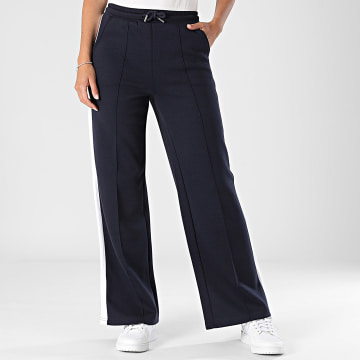 Tiffosi - Pantalon Jogging A Bandes Femme Mare Bleu Marine