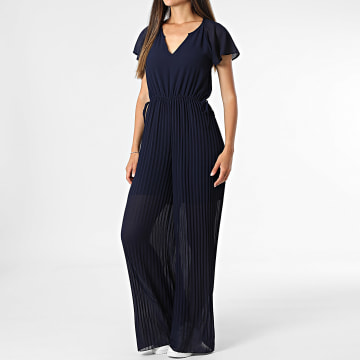 Tiffosi - Combinaison Sans Manches Femme Marilia Bleu Marine