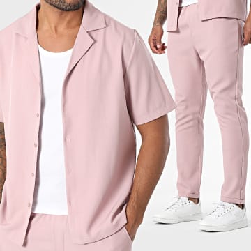 Uniplay - Ensemble Chemise Manches Courtes Et Pantalon 151 Rose