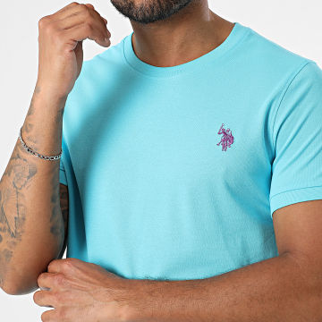 US Polo ASSN - Tee Shirt US41154031-0000272 Bleu Clair