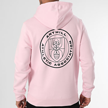 Anthill - Athletic Association Kapuzenpullover Pink Schwarz