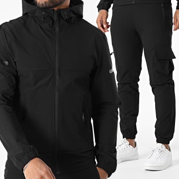 Classic Series - Set giacca con cappuccio e pantaloni da jogging 034 nero