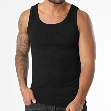 Frilivin - Geribbelde Tanktop 973 Zwart