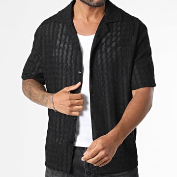 Frilivin - Chemise Manches Courtes 046 Noir