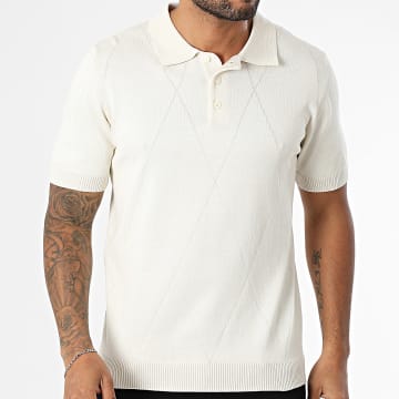 Frilivin - Polo-Shirt Kurzarm 141 Beige