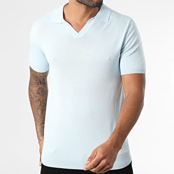 Frilivin - Polo-Shirt Kurzarm 611 Hellblau