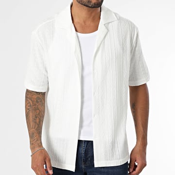 Frilivin - Chemise Manches Courtes Estivale 052 Blanc