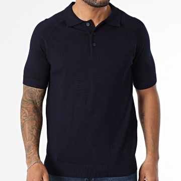 Frilivin - Polo Manches Courtes 142 Bleu Marine