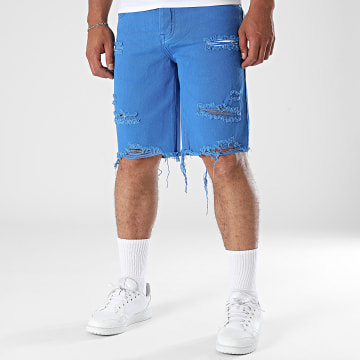 Frilivin - Short Jean 501 Bleu Roi