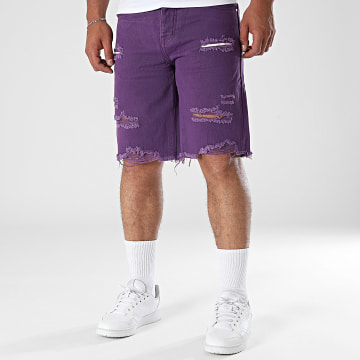 Frilivin - Short Jean 501 Violet