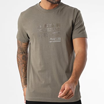 G-Star - Originals T-shirt D26044-C336 Taupe