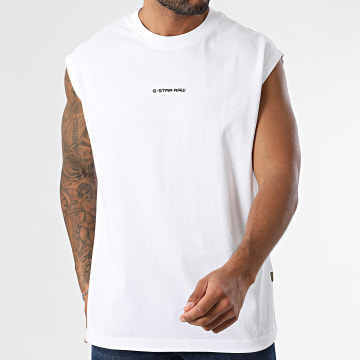G-Star - Débardeur Oversize Boxy D26028-C336 Blanc