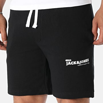 Jack And Jones - Gordon Charge Print Jogging Shorts Black