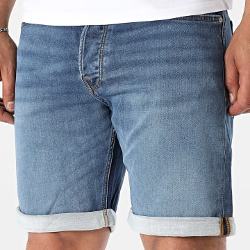 Jack And Jones - Short Jean Regular Fit Rick Icon Bleu Denim