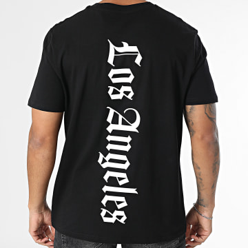 Luxury Lovers - Tee Shirt Oversize Tower Los Angeles Noir Blanc