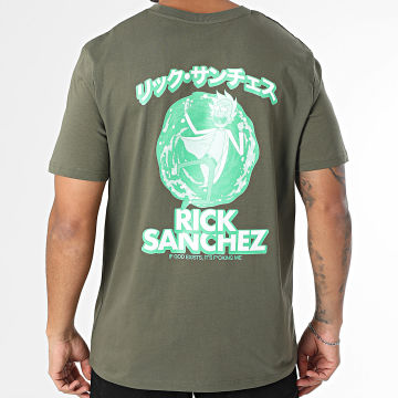 Rick Et Morty - Rick Sanchez Camiseta oversize verde caqui