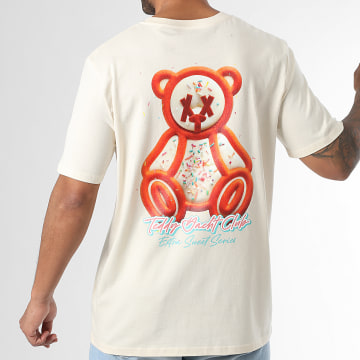 Teddy Yacht Club - Maglietta oversize Serie Extra Sweet Beige