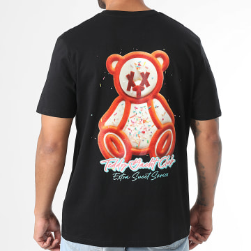 Teddy Yacht Club - Tee Shirt Oversize Extra Sweet Series Negro