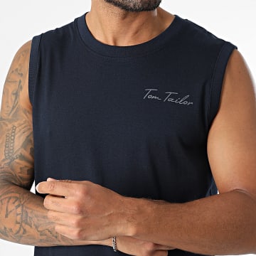 Tom Tailor - T-Shirt 1047147-XX-10 Marineblau