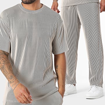 Uniplay - Ensemble Tee Shirt Et pantalon 189 Beige