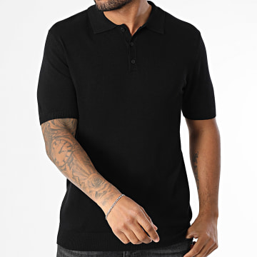 Uniplay - Polo de manga corta 966 Negro