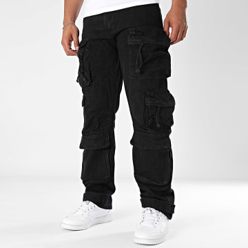Uniplay - Pantalon Cargo Jean 701 Noir