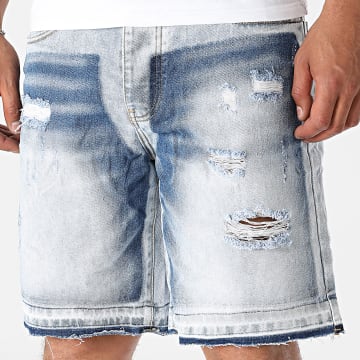 Uniplay - Short Jean 69B Bleu Denim