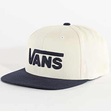 Vans - Casquette Snapback Drop V Ecru Noir