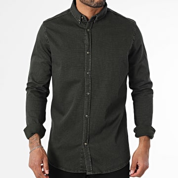Classic Series - Chemise Manches Longues J84 Vert Foncé