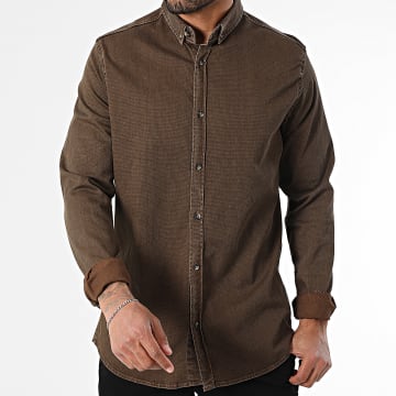 Classic Series - Chemise Manches Longues J92 Marron