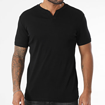 Classic Series - V-neck Tee Shirt 604 Black