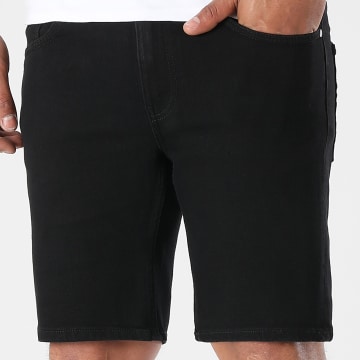Only And Sons - Weft Jean Shorts Schwarz