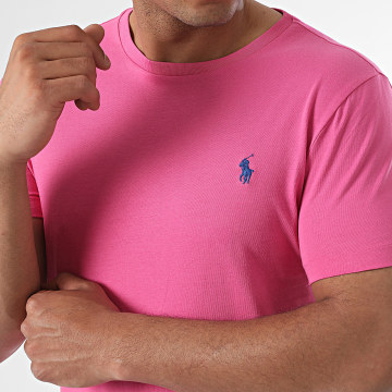 Polo Ralph Lauren - Camiseta Original Player Custom Slim Fit Rosa